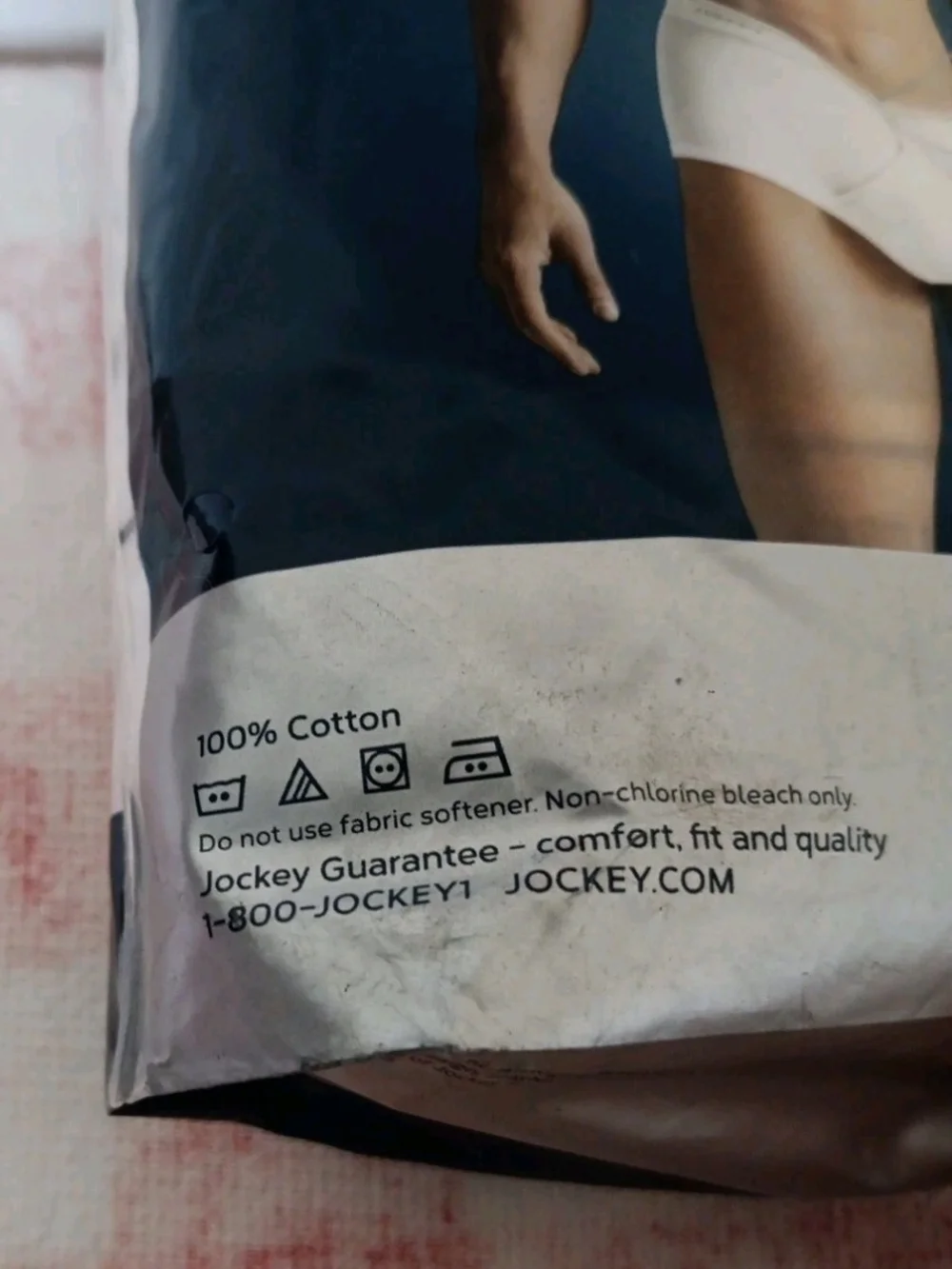 Jockey Classics Men's White Briefs with Branded Waistband - Pack of 4
